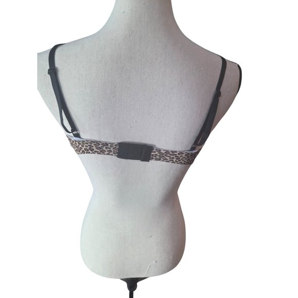 Leopard Print Push-Up Bra 36B*By Just Be*Adj Straps*NWOT*Halloween*Sissy*Cosplay - Picture 9 of 12